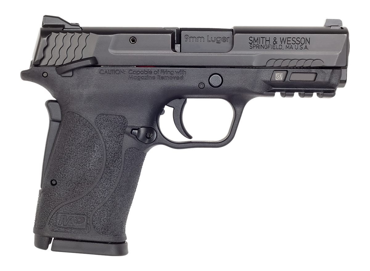 Smith Wesson 12436 M P Shield EZ M2.0 Compact Slim 9mm Luger 8+1 3.67in Bla