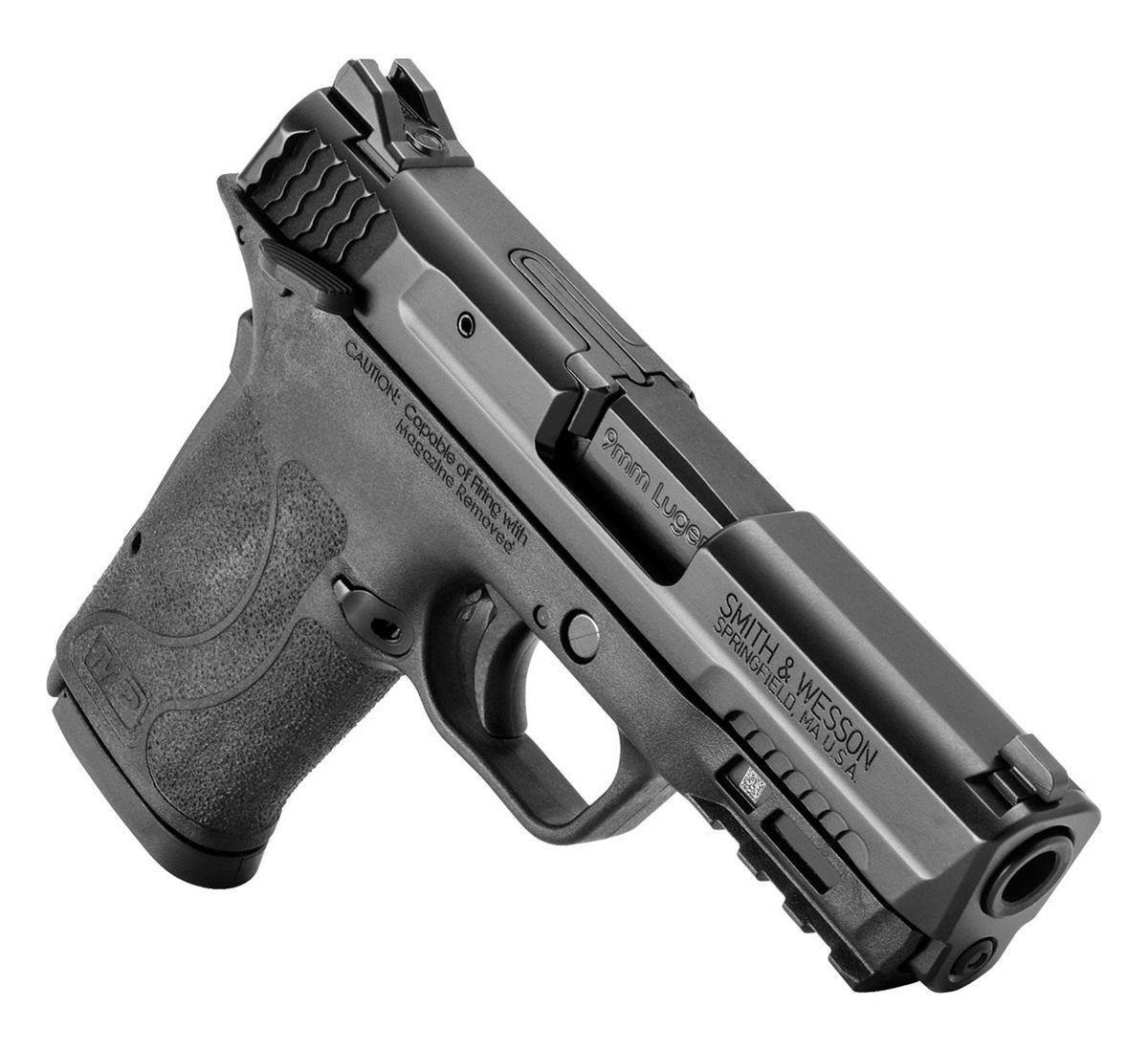 Smith Wesson 12436 M P Shield EZ M2.0 Compact Slim 9mm Luger 8+1 3.67in Bla view 3