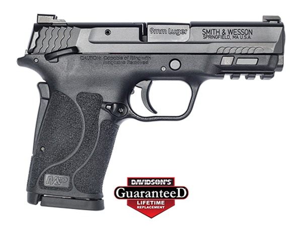 Smith Wesson 12436 M P Shield EZ M2.0 Compact Slim 9mm Luger 8+1 3.67in Bla view 6