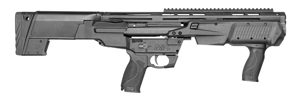 Smith Wesson 12490 M P Bullpup 12 Gauge Pump 3in 7+1 (2.75in) 19in Black Ox