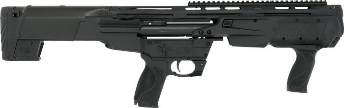 Smith Wesson 12490 M P Bullpup 12 Gauge Pump 3in 7+1 (2.75in) 19in Black Ox view 6