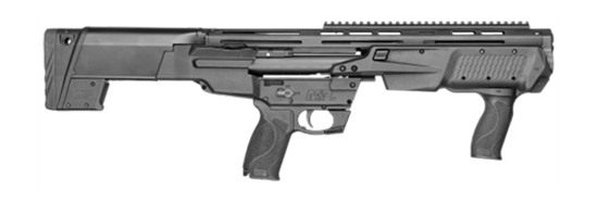 Smith Wesson 12490 M P Bullpup 12 Gauge Pump 3in 7+1 (2.75in) 19in Black Ox view 7