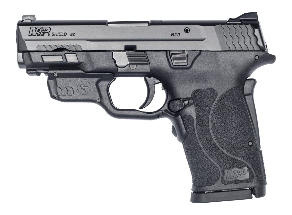 Smith and Wesson 12439 M P Shield EZ M2.0 9mm Luger 3.68in 8+1 Black Armorn view 2