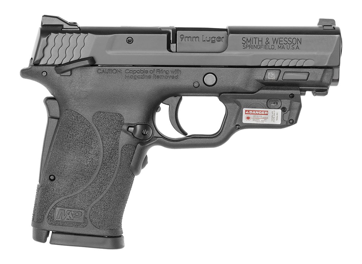 Smith Wesson 12438 M P Shield EZ M2.0 9mm Luger 8+1 3.67in Barrel, Black Po