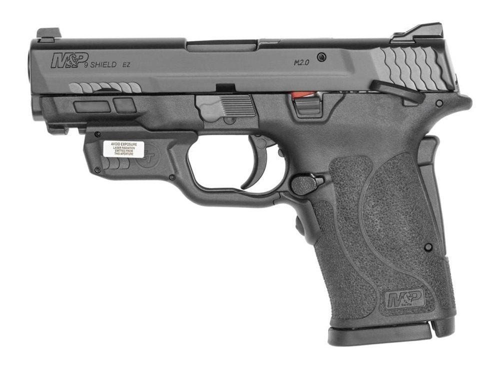 Smith Wesson 12438 M P Shield EZ M2.0 9mm Luger 8+1 3.67in Barrel, Black Po view 3