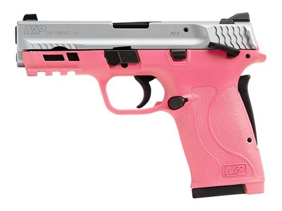 Smith Wesson SW M P380 Shield EZ Pink Satin Silver 380acp 3.6