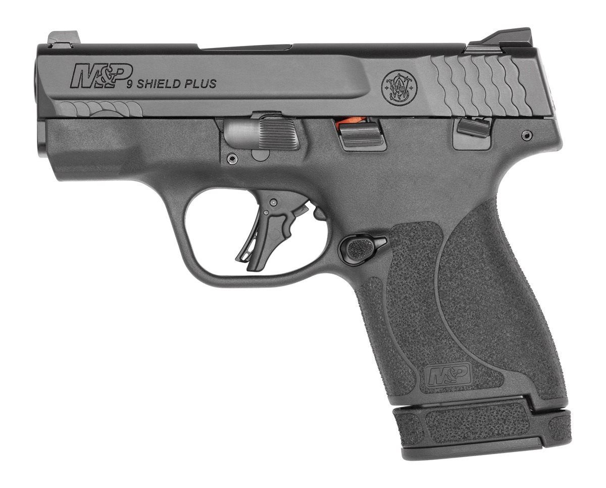 Smith Wesson 13246 M P Shield Plus Micro-Compact 9mm Luger 13+1, 3.10in Bla