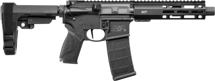 Smith Wesson 13320 M P15 Pistol 223 Rem,5.56 Nato 30+1 7.50in Black Armorni view 2