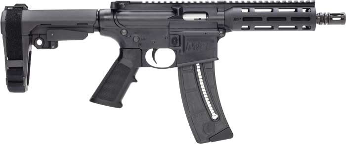 Smith Wesson 13321 M P15 Pistol 22 LR 8in Black Carbon Steel Barrel 25+1, S view 6
