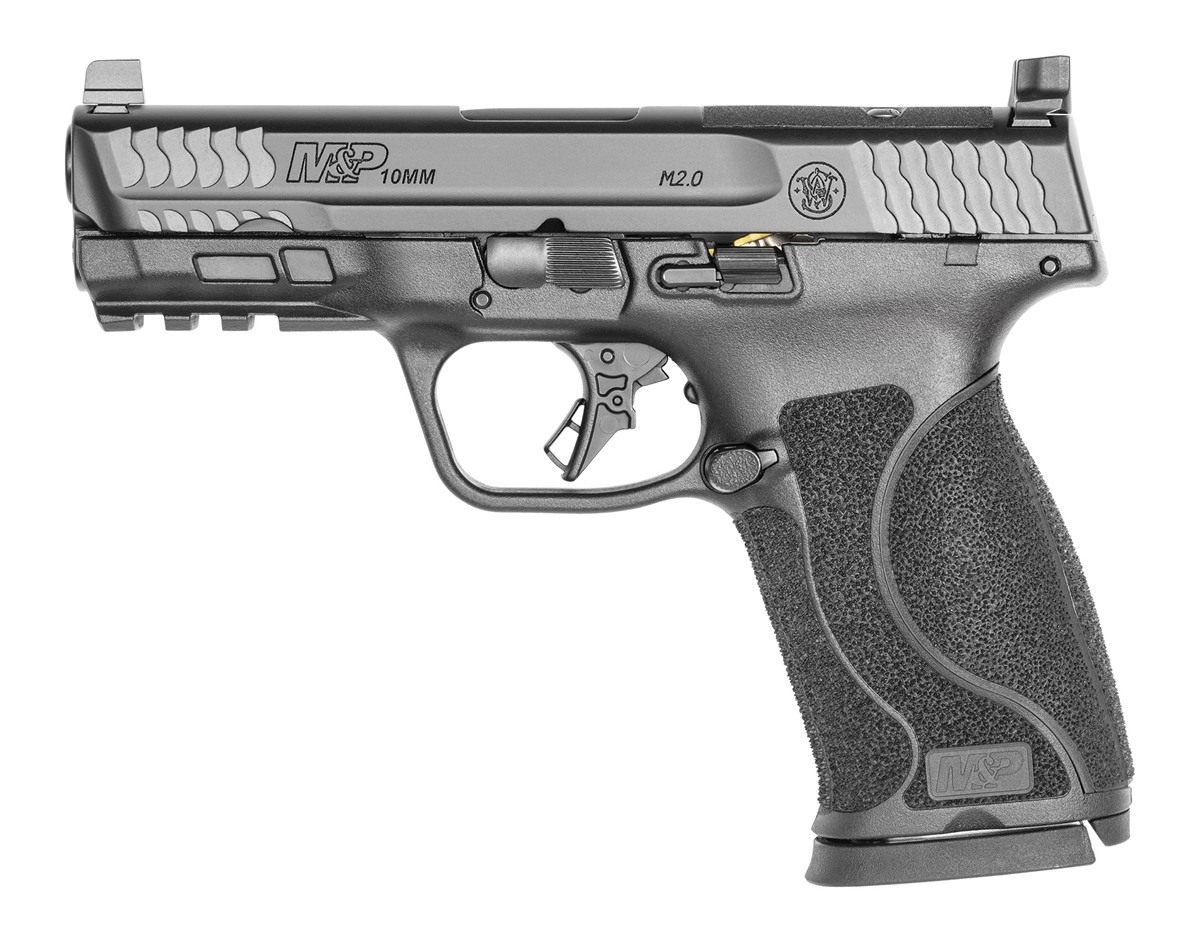 Smith Wesson 13389 M P M2.0 Full Size 10mm Auto 15+1, 4in Black Armornite S view 2