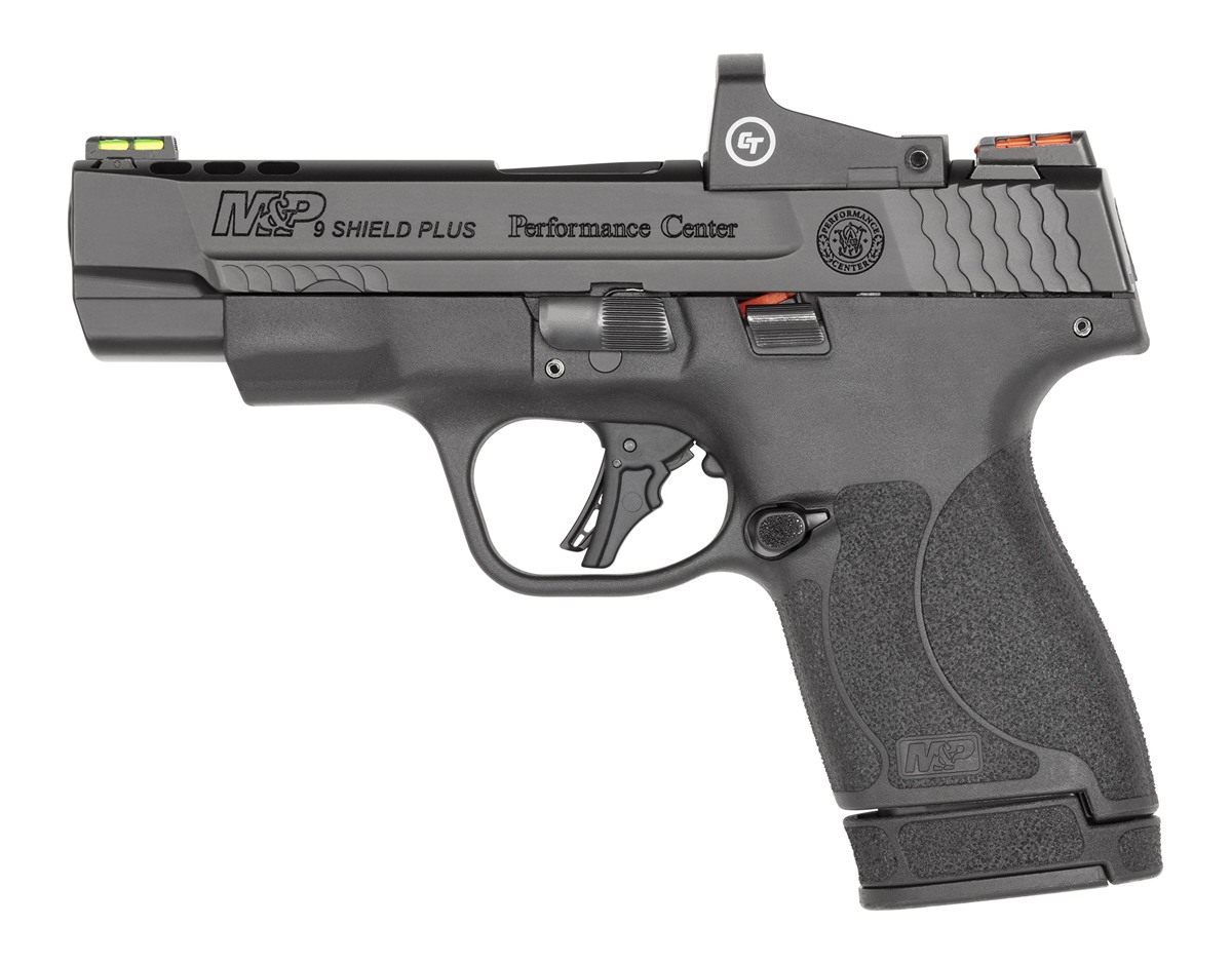 Smith and Wesson 13253 Performance Center M P Shield Plus 9mm Luger 4in Por view 2