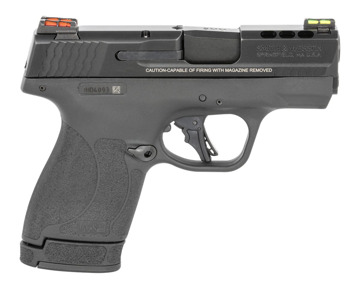 Smith Wesson 13254 M P Performance Center Shield Plus 9mm Luger 3.10in Port view 2