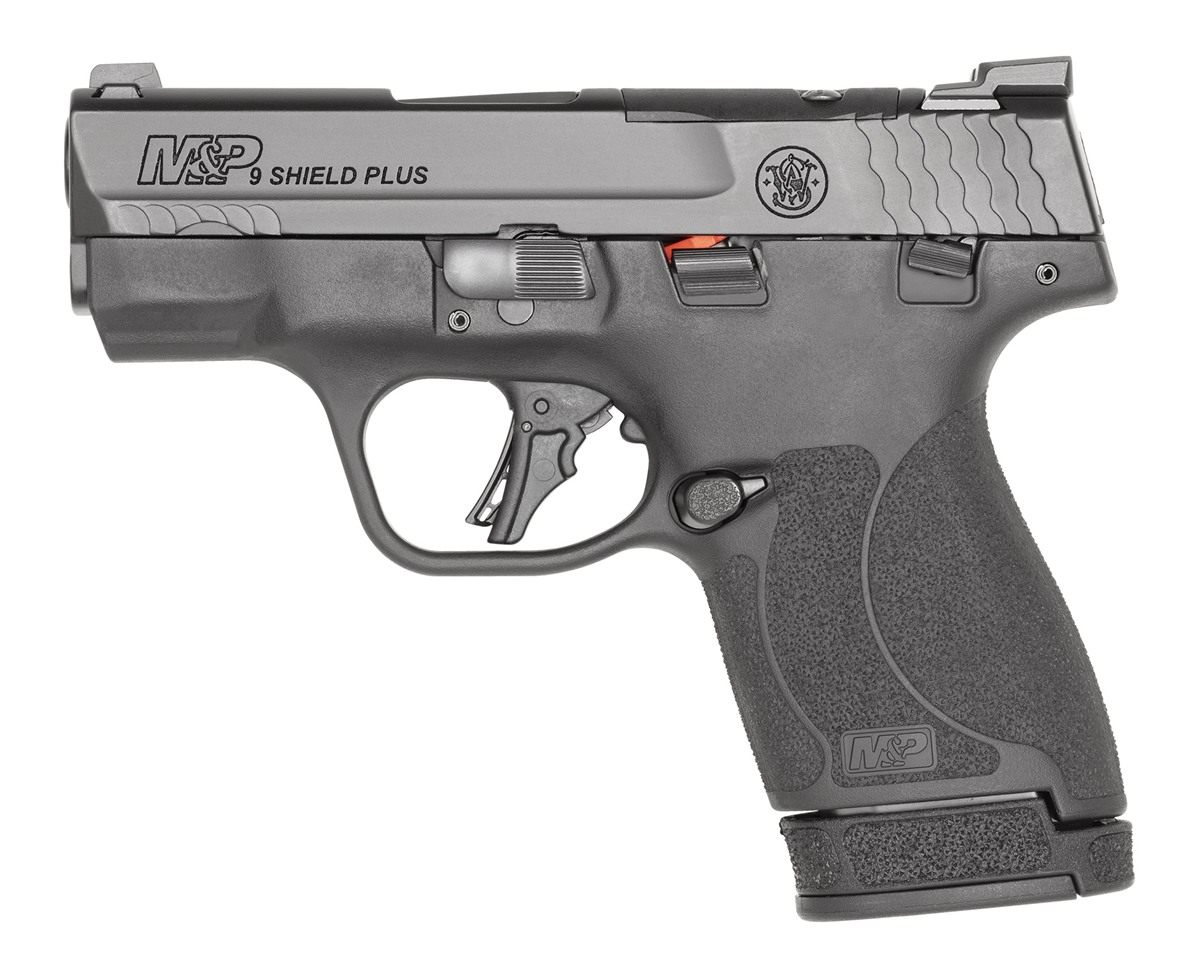 Smith Wesson 13536 M P Shield Plus Micro-Compact 9mm Luger 13+1, 3.10in Bla view 2