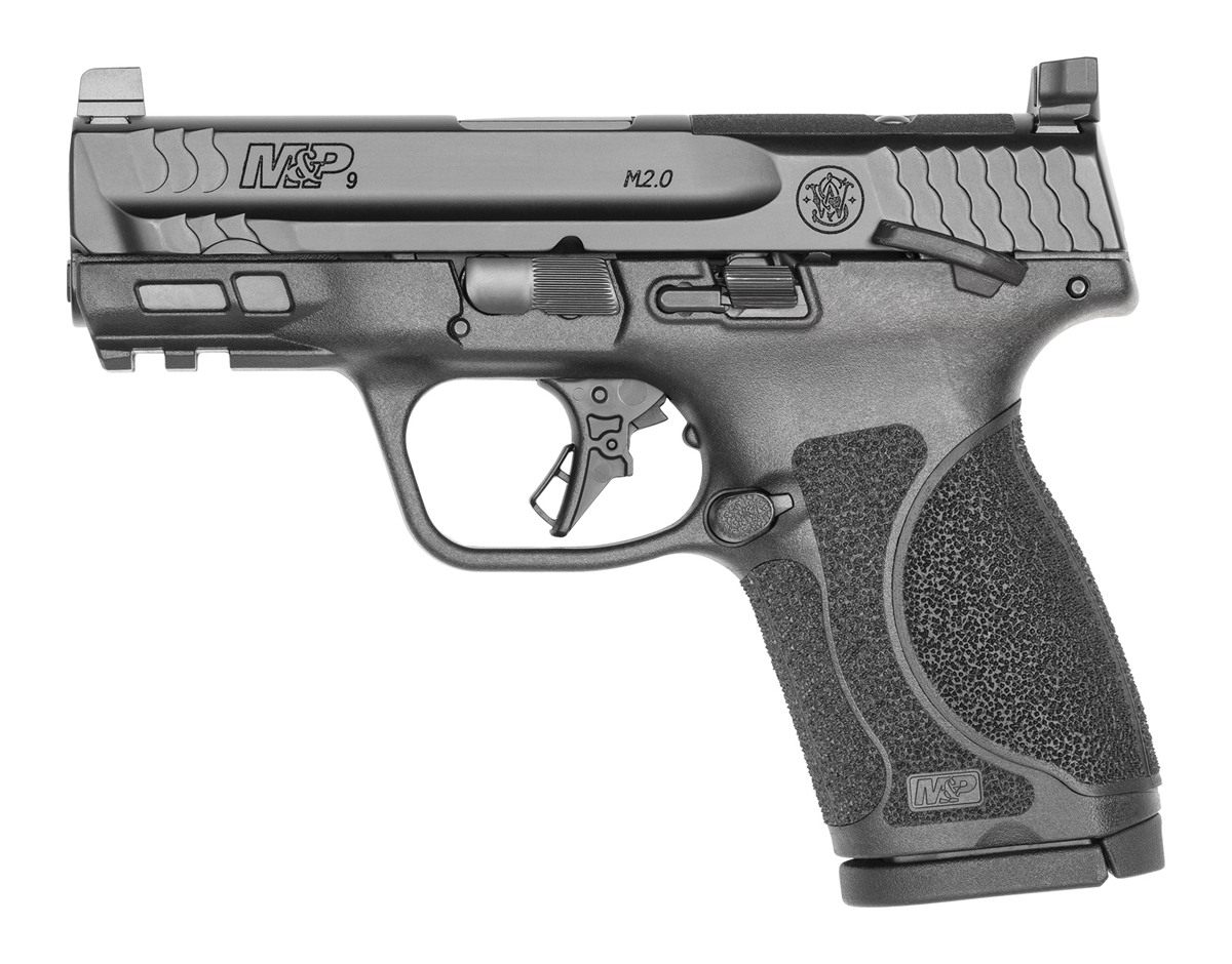 Smith Wesson 13570 M P M2.0 Compact 9mm Luger 15+1, 3.60in Black Armornite view 2