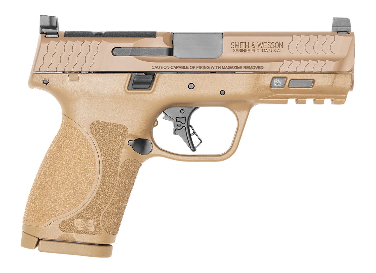 Smith Wesson 13572 M P M2.0 Compact 9mm Luger 15+1, 4in Stainless Steel Bar
