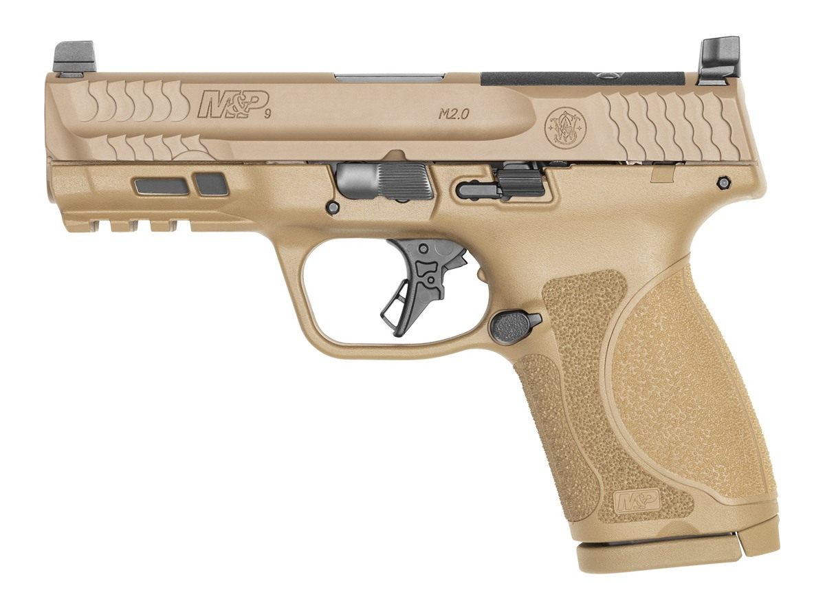 Smith Wesson 13572 M P M2.0 Compact 9mm Luger 15+1, 4in Stainless Steel Bar view 2