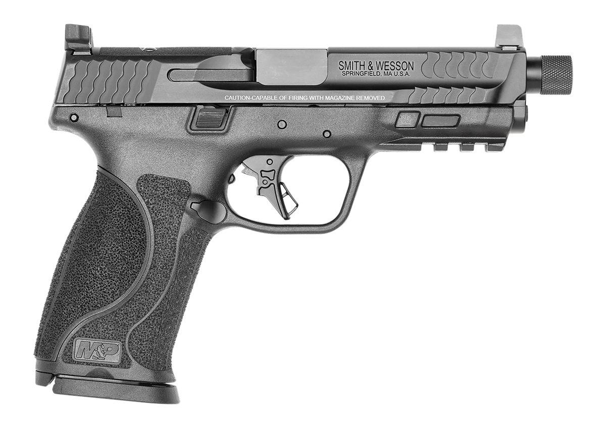 Smith Wesson 13585 M P M2.0 Full Size 9mm Luger 17+1, 4.62in Black Armornit