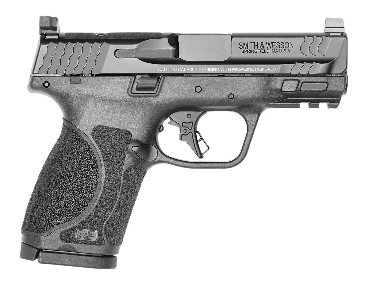 Smith Wesson 13571 M P M2.0 Compact 9mm Luger 15+1, 3.60in Black Armornite