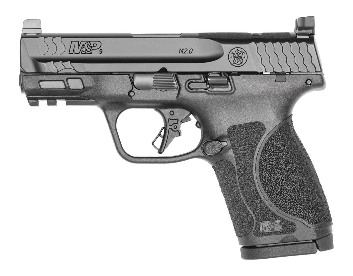 Smith Wesson 13571 M P M2.0 Compact 9mm Luger 15+1, 3.60in Black Armornite view 2