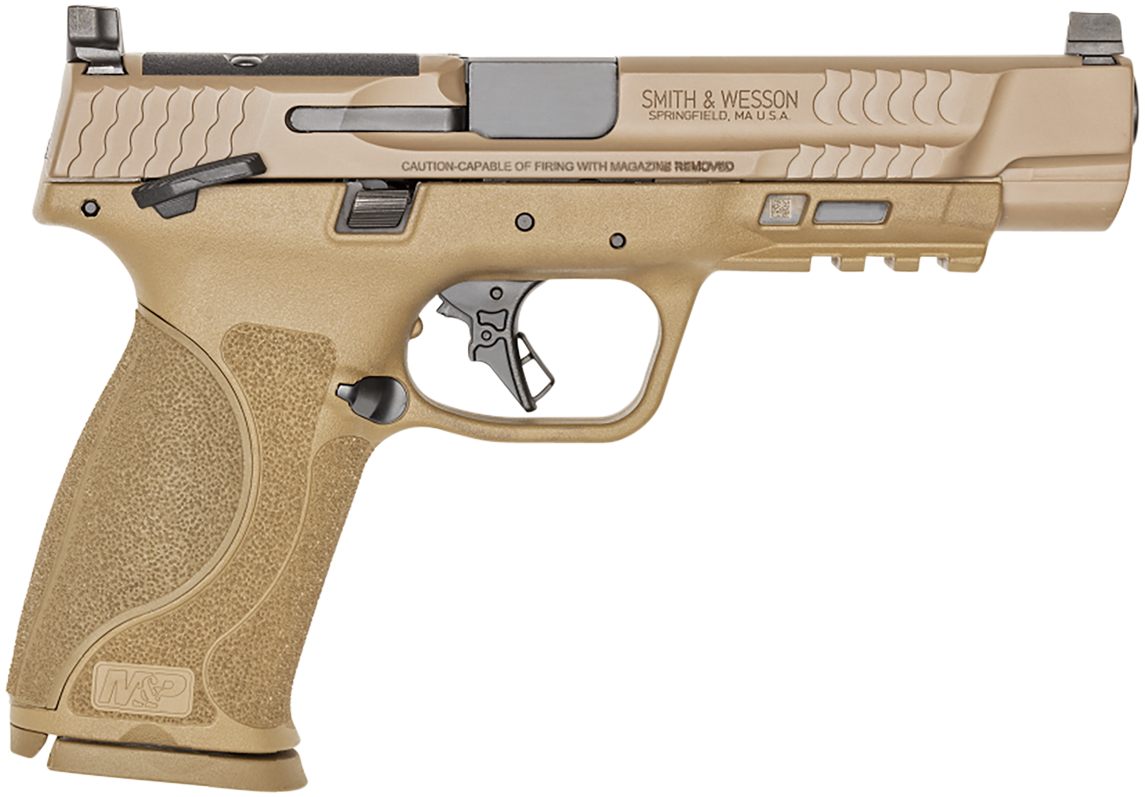Smith Wesson 13569 M P M2.0 Full Size 9mm Luger 17+1, 5in Black Armornite S