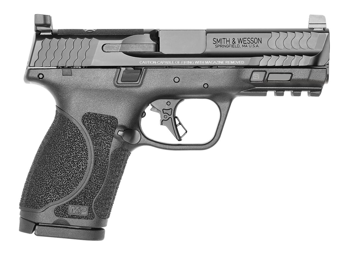 Smith Wesson 13563 M P M2.0 Compact 9mm Luger 15+1, 4in Black Armornite Ste