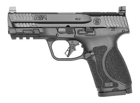 Smith Wesson 13563 M P M2.0 Compact 9mm Luger 15+1, 4in Black Armornite Ste view 3