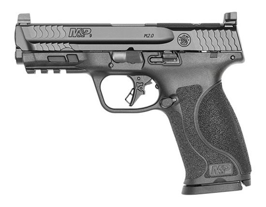 Smith and Wesson 13564 M P M2.0 Full Size 9mm Luger 17+1, 4.25in Black Armo view 4