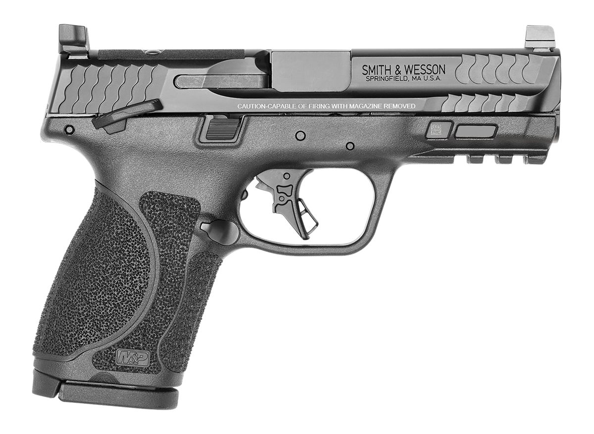 Smith Wesson 13568 M P M2.0 Compact 9mm Luger 15+1, 4in Black Armornite Sta