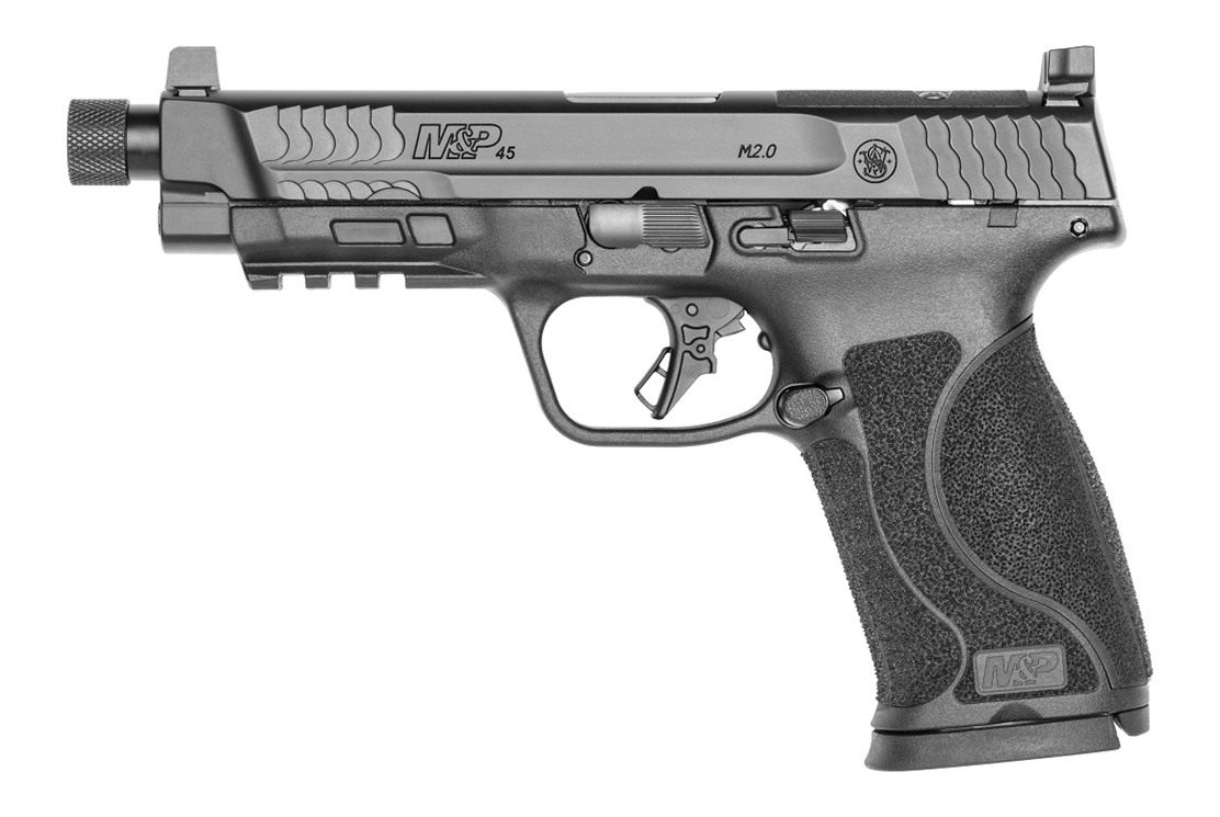 Smith Wesson 13586 M P M2.0 Full Size 45 ACP 10+1, 5.12in Black Armornite S view 2
