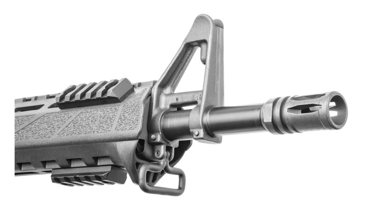 Smith Wesson M P 15 SBR 5.56 11.5inBBL, Drop IN HG, Fixed A2 Front, Flip UP view 2