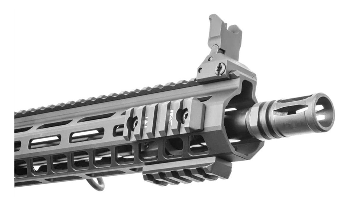 Smith Wesson M P 15 SBR 5.56 11.5inBBL, 10.5in MLOK, Flip UP Rear, Fixed Si view 5