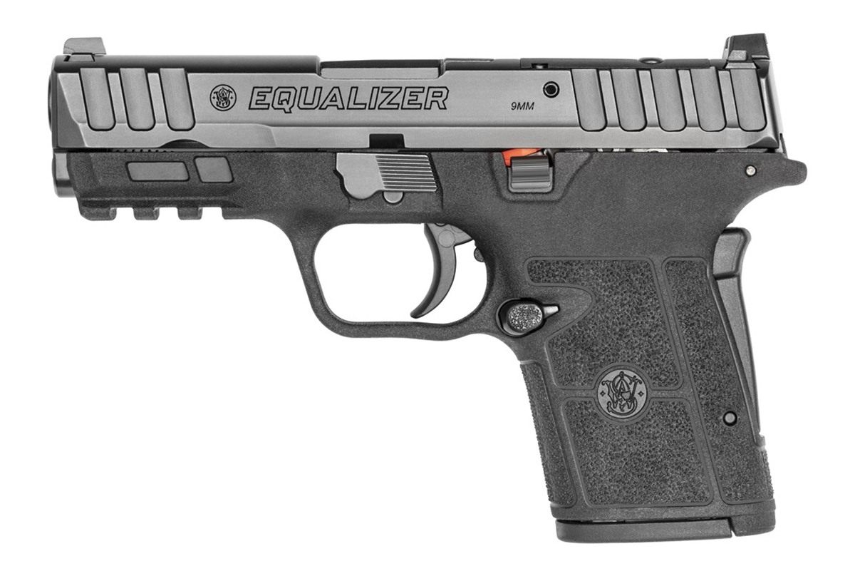 Smith and Wesson 13592 Equalizer 9mm Luger 15+1 3.68in Black Armornite Stai view 2