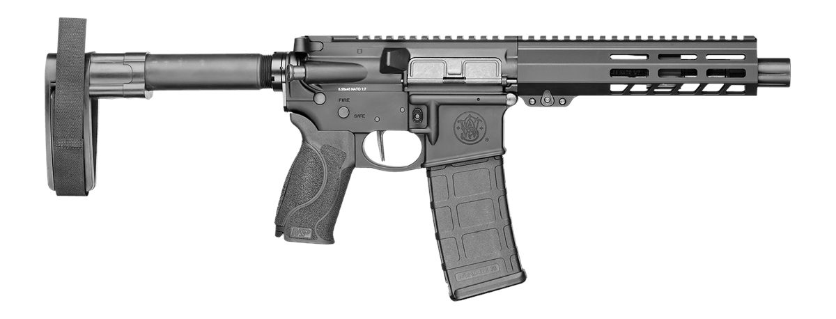 Smith Wesson 13658 M P15 223 / 5.56 Nato 7.50in Armornite Barrel 30+1, Fixe
