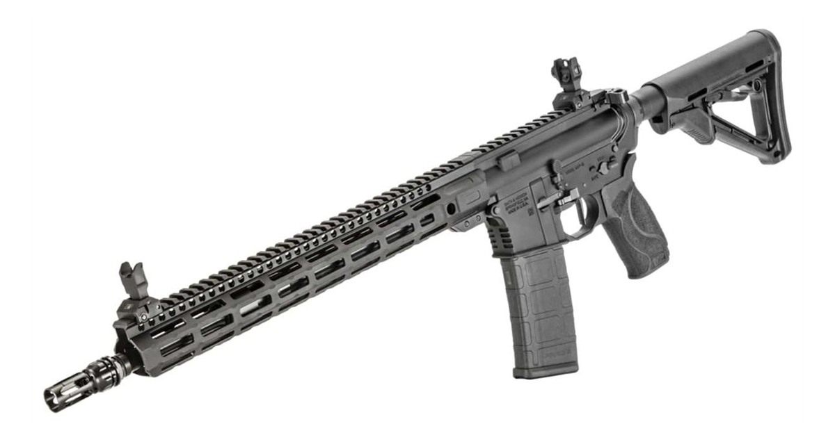 Smith Wesson S W M P 15 AXE w/Gvac Rifle 5.56mm/223 Rem 30rd Magazines 16.1 view 4
