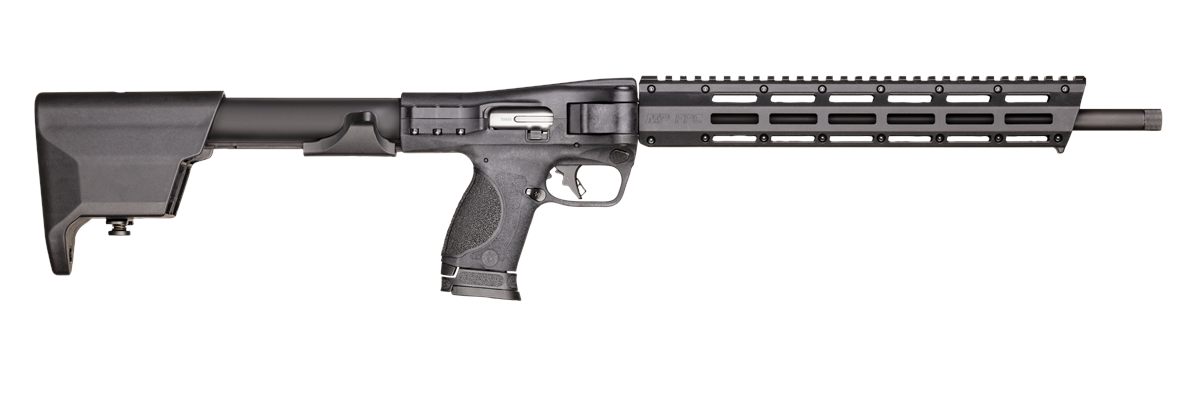 Smith Wesson 12575 M P FPC 9mm Luger 17+1/23+1 (3) 16.25in Steel Barrel, Bl