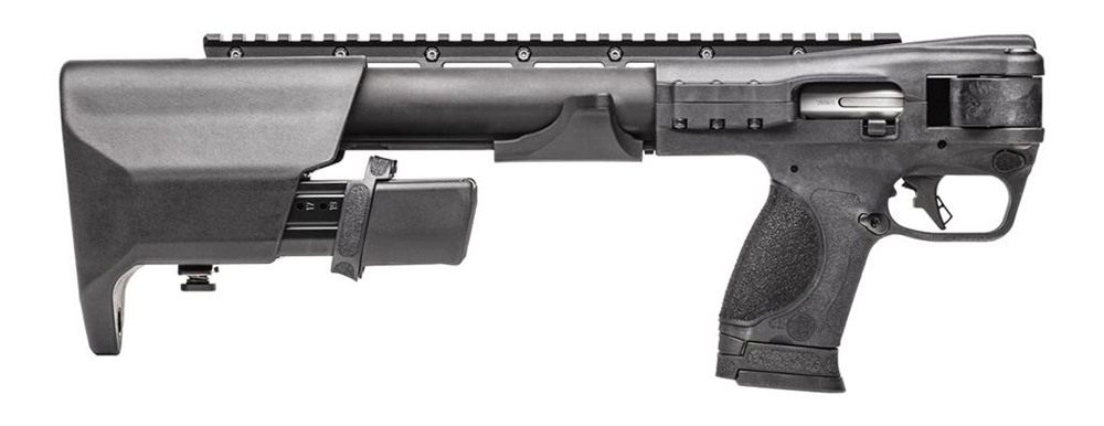 Smith Wesson 12575 M P FPC 9mm Luger 17+1/23+1 (3) 16.25in Steel Barrel, Bl view 4