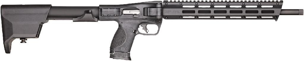 Smith Wesson 12575 M P FPC 9mm Luger 17+1/23+1 (3) 16.25in Steel Barrel, Bl view 6