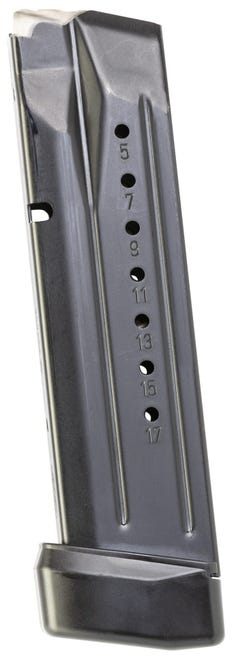 Smith Wesson S W Magazine M P9 M2.0 PC Competitor 17 RD BLK Aluminum view 2