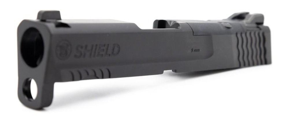 Smith Wesson 3015613 Slide Assembly Shield Fits S W Plus Optic Ready 9mm Lu view 2