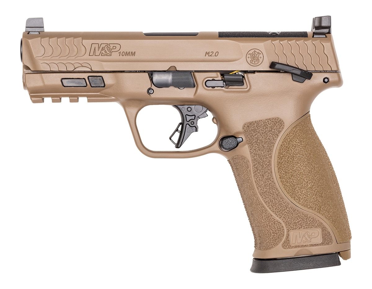 Smith Wesson M P 10mm M2.0 Optic Ready Handgun Auto 15rd Magazine 4in Barre