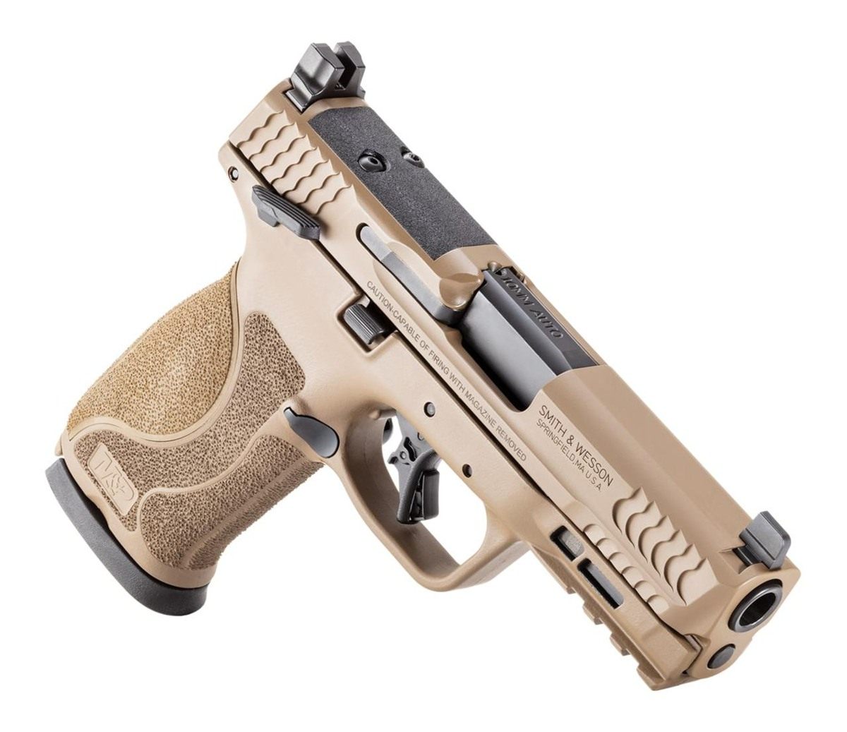 Smith Wesson M P 10mm M2.0 Optic Ready Handgun Auto 15rd Magazine 4in Barre view 3