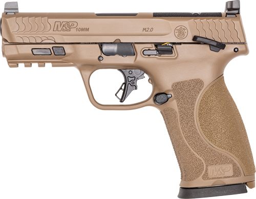 Smith Wesson M P 10mm M2.0 Optic Ready Handgun Auto 15rd Magazine 4in Barre view 5