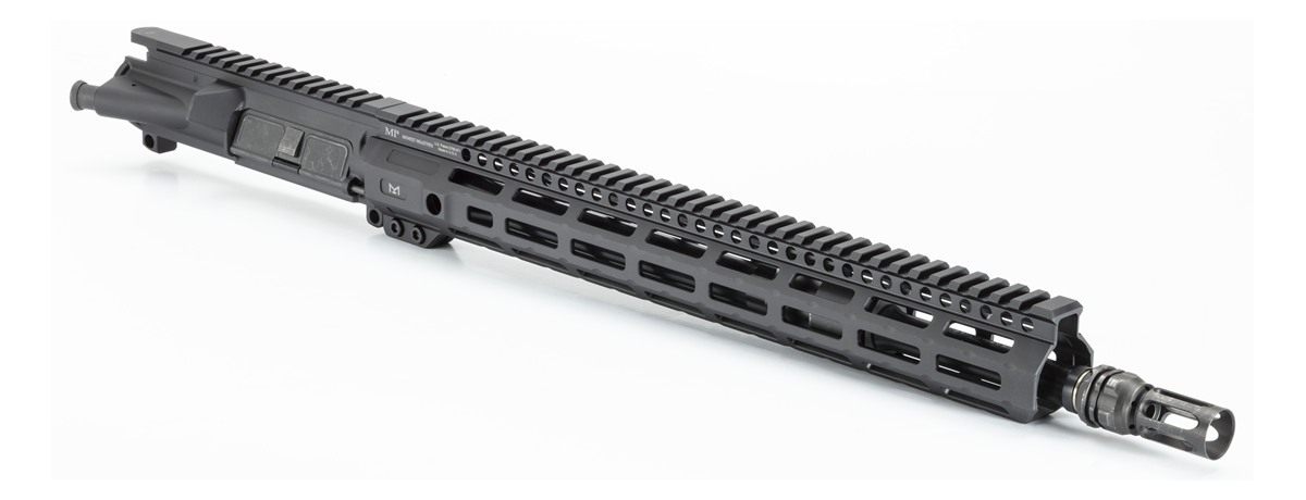 Gemtech 13833 Gvac Upper Receiver 5.56x45mm Nato 16.10in, Black, 15in M-LOK