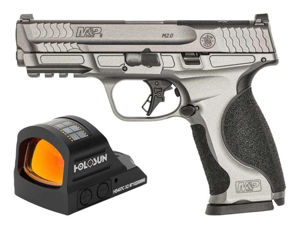 Smith Wesson M P9 M2.0 Handgun 9mm Luger 17rd Magazines (2) 4.25in Barrel S view 3