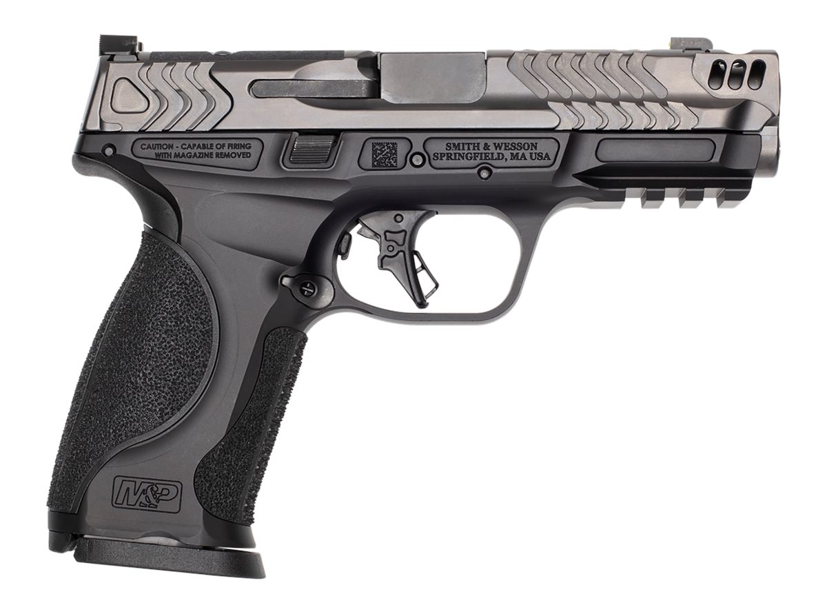 Smith Wesson 13987 M P M2.0 Metal Full Size 9mm Luger 17+1 4.22in Black Arm view 2