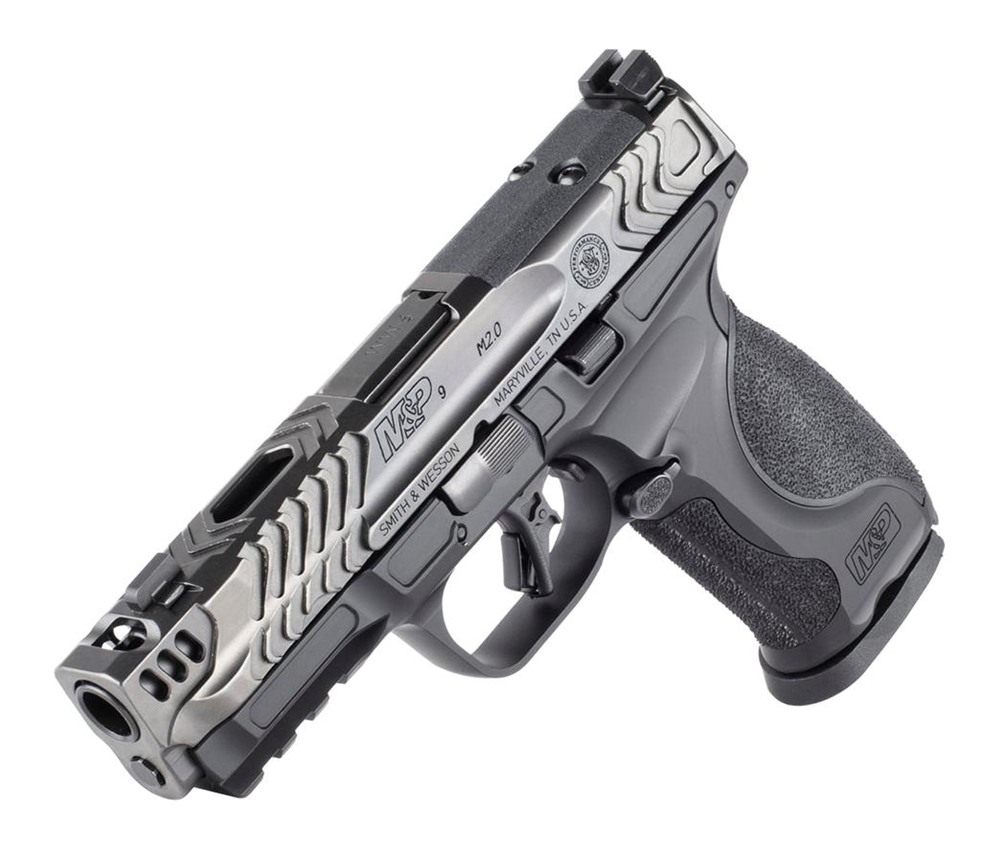 Smith Wesson 13987 M P M2.0 Metal Full Size 9mm Luger 17+1 4.22in Black Arm view 3