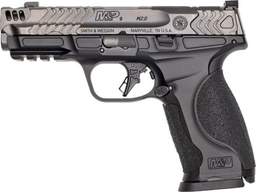 Smith Wesson 13987 M P M2.0 Metal Full Size 9mm Luger 17+1 4.22in Black Arm view 6
