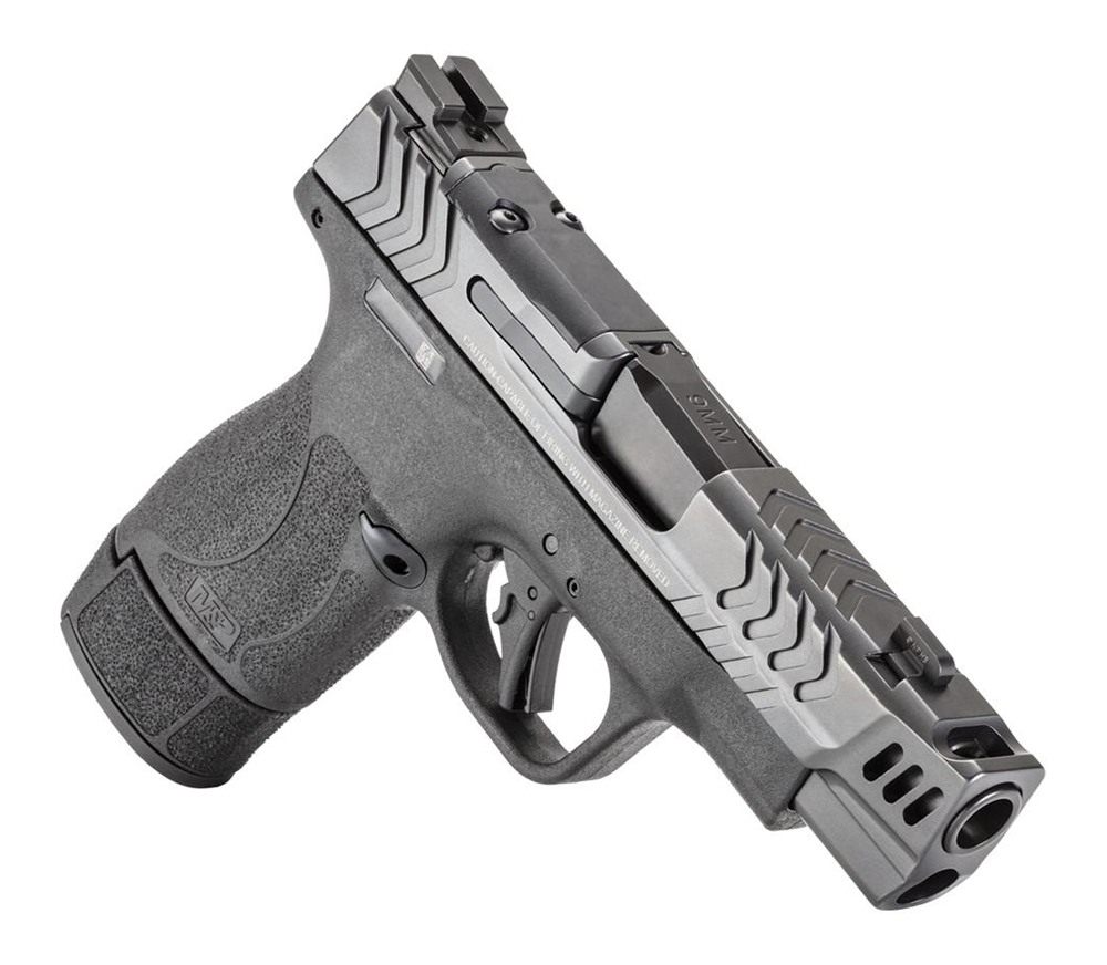 Smith Wesson 13990 M P 9 Shield Plus 9mm Luger 10+1 15+1 13+1 4in Stainless view 4