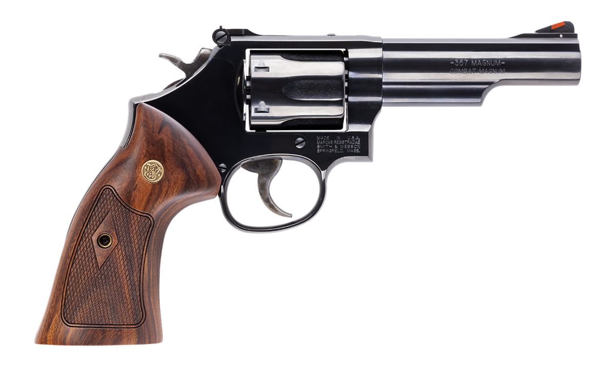 Smith Wesson 14046 Model 19 K- 357 Mag 6 Shot 4.25in Blued Carbon Steel Bar view 2
