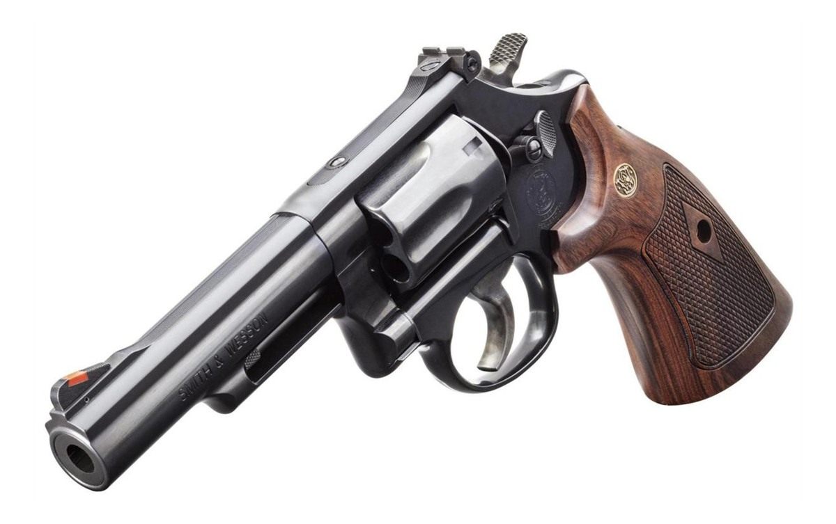 Smith Wesson 14046 Model 19 K- 357 Mag 6 Shot 4.25in Blued Carbon Steel Bar view 3